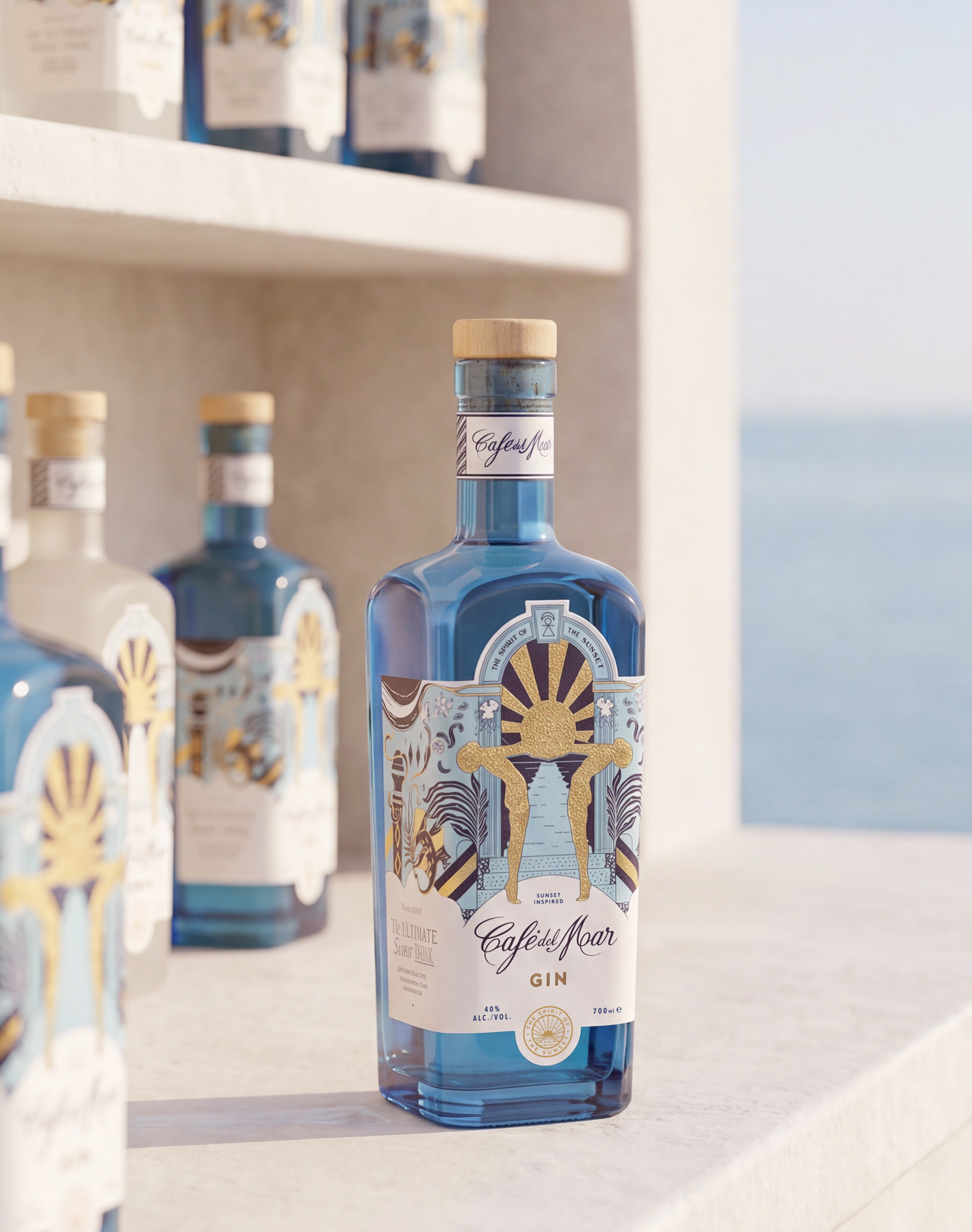 Café del Mar Signature Vodka in venue